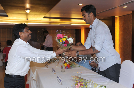 KL Rahul felicitation in Mangaloure